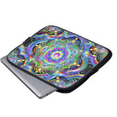 Mandala Universe Colors Laptopschutzhülle (Vorne Knopf)