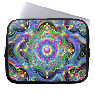 Mandala Universe Colors Laptopschutzhülle