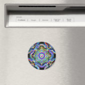 Mandala Universe Colors Magnet (In Situ (Geschirrspüler))