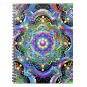 Mandala Universe Colors Notizblock (Vorderseite)