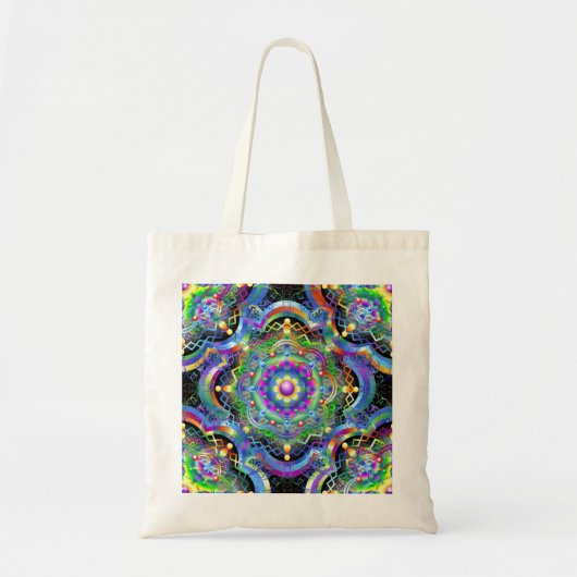Mandala Universe Colors Tragetasche (Vorne)