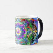Mandala Universe Colors Verwandlungstasse (VorderseiteRechts)
