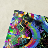 Mandala Universe Psychedelic Colors Strandtuch (Beispiel)