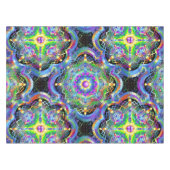 Mandala Universe Psychedelic Colors Tischdecke (Vorderseite (Horizontal))