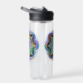 Mandala Universe Psychedelic Colors Trinkflasche (Rechts)