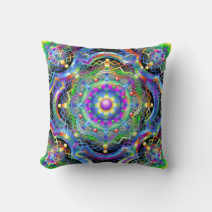 Mandala Universum Farben Kissen