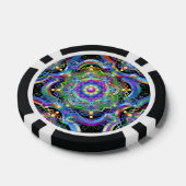 Mandala-Universum färbt poker_chips Pokerchips (Einzeln)