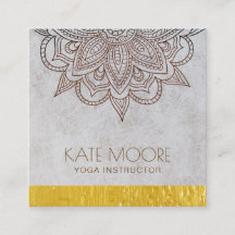 Mandala-Universum-Symbol mit Goldmetallischem Rand