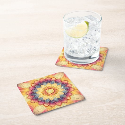 Mandala Untersetzer (Vor Ort)