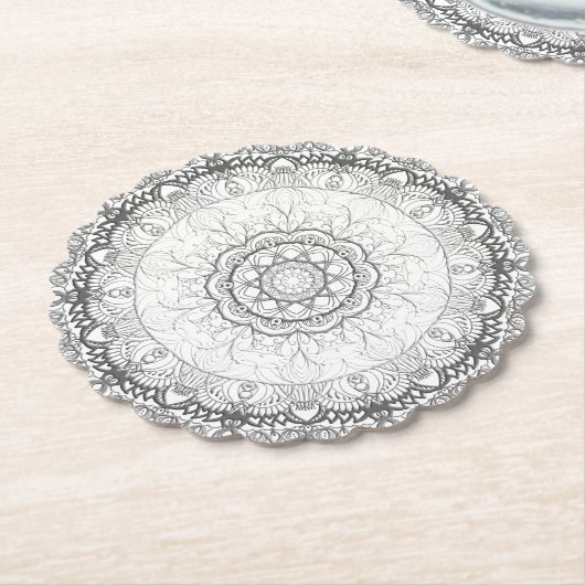 Mandala Untersetzer (angewinkelt)