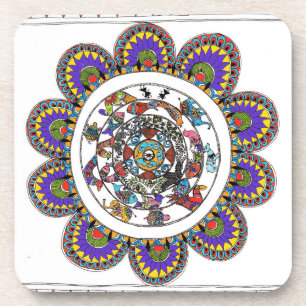 Mandala-Untersetzer Getränkeuntersetzer