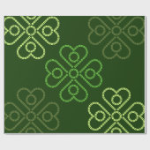 Mandala verschmolzen mit Bandhani Geschenkpapier (Flach)