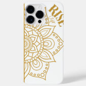 Mandala vibe - iPhone 14 pro max case (Rückseite)