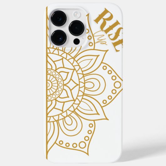 Mandala vibe - iPhone 14 pro max case (Rückseite)