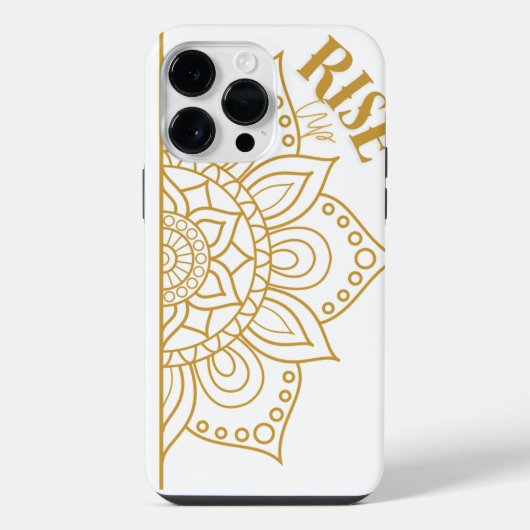 Mandala vibe - iPhone 14 pro max case Hülle (Rückseite)