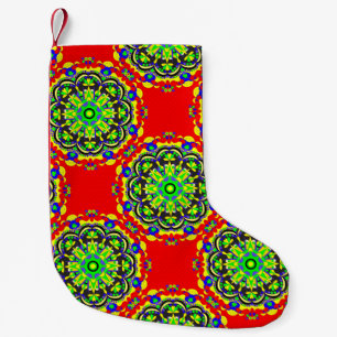 Mandala Vintage Stamm nahtlose Muster illustrieren Kleiner Weihnachtsstrumpf