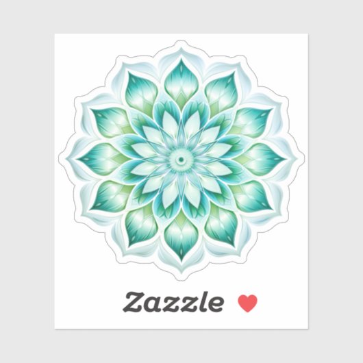 Mandala Vinyl Aufkleber (Blatt)