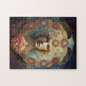 Mandala Visionäre Kunst leben Puzzle (Horizontal)