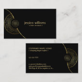 Mandala Visitenkarte (Vorne/Hinten)