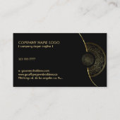 Mandala Visitenkarte (Rückseite)