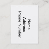 Mandala Visitenkarte (Rückseite)