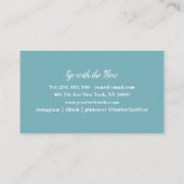 Mandala Visitenkarte (Rückseite)