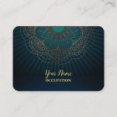 Mandala - Visitenkarte (Vorderseite)