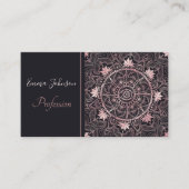 Mandala Visitenkarte (Vorderseite)