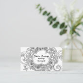 Mandala-Visitenkarte Visitenkarte (Stehend Vorderseite)