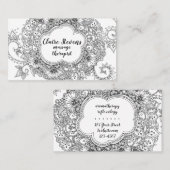 Mandala-Visitenkarte Visitenkarte (Vorne/Hinten)
