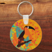Mandala-Vogel Schlüsselanhänger (Vorderseite)