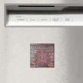 Mandala von Amoghapasa Magnet (In Situ (Geschirrspüler))