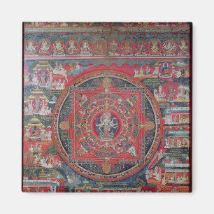 Mandala von Amoghapasa Magnet