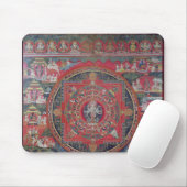 Mandala von Amoghapasa Mousepad (Mit Mouse)