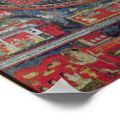 Mandala von Amoghapasa Poster (Ecke)