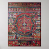 Mandala von Amoghapasa Poster (Vorne)