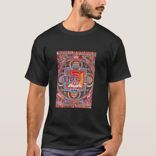 Mandala von Jnanadakini tibetisch-buddhistisch Tha T-Shirt (Vorderseite)