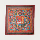 Mandala von Jnanadakini Wandteppich (Vorderseite)