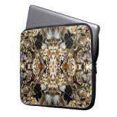 Mandala von Mutter Erde... Laptopschutzhülle (Vorderseite Links)