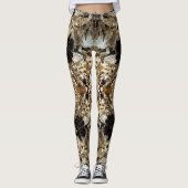 Mandala von Mutter Erde... Leggings (Vorderseite)