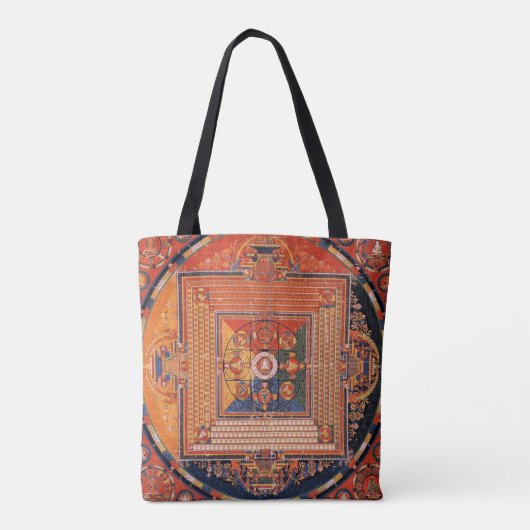 Mandala von Vajradhatu Thangka Tasche (Rückseite)