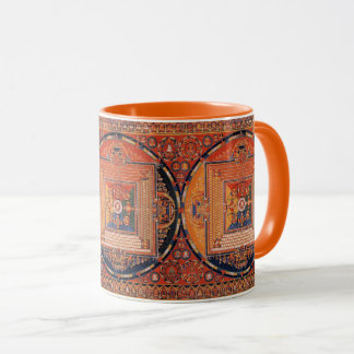 Mandala von Vajradhatu Thangka Tasse
