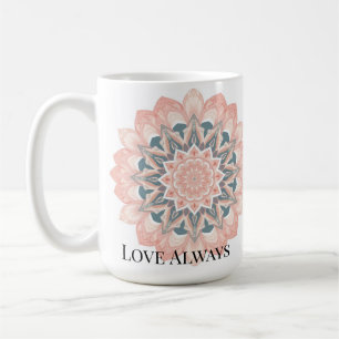 Mandala Wall Clock - Arabesque Art Kaffeetasse