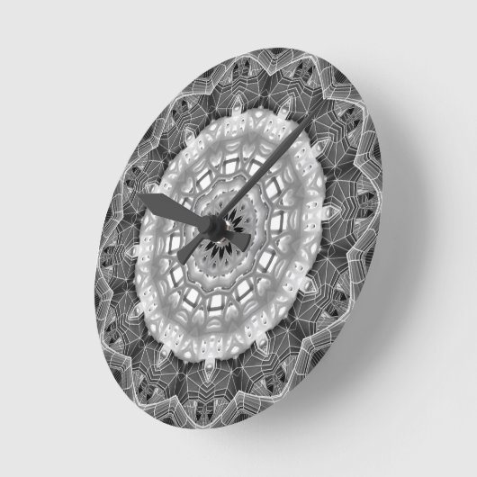 Mandala Wallclock Runde Wanduhr (Winkel)
