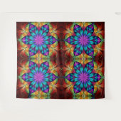 Mandala Wandteppich (Vorderseite (Horizontal))
