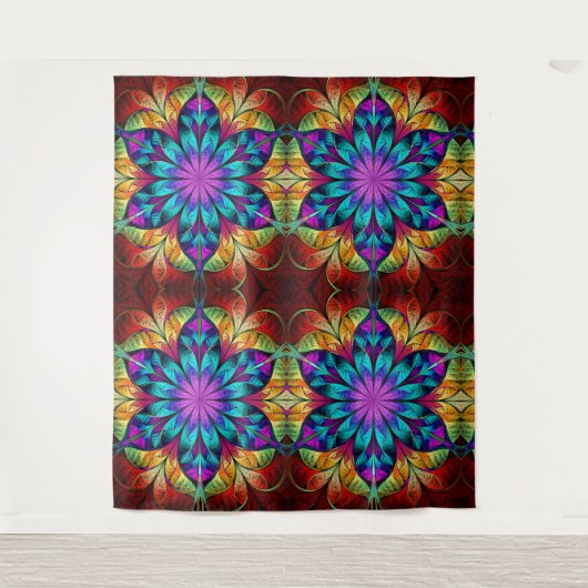 Mandala Wandteppich (Vorderseite)