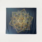 Mandala Wandteppich (Vorderseite (Horizontal))