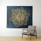 Mandala Wandteppich (Beispiel (Horizontal))