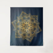 Mandala Wandteppich (Vorderseite)