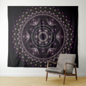 Mandala Wandteppich (Beispiel (Horizontal))